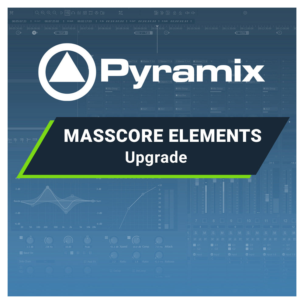 Merging Technologies Pyramix 15 MassCore Elements - Upgrade from Previous Versions