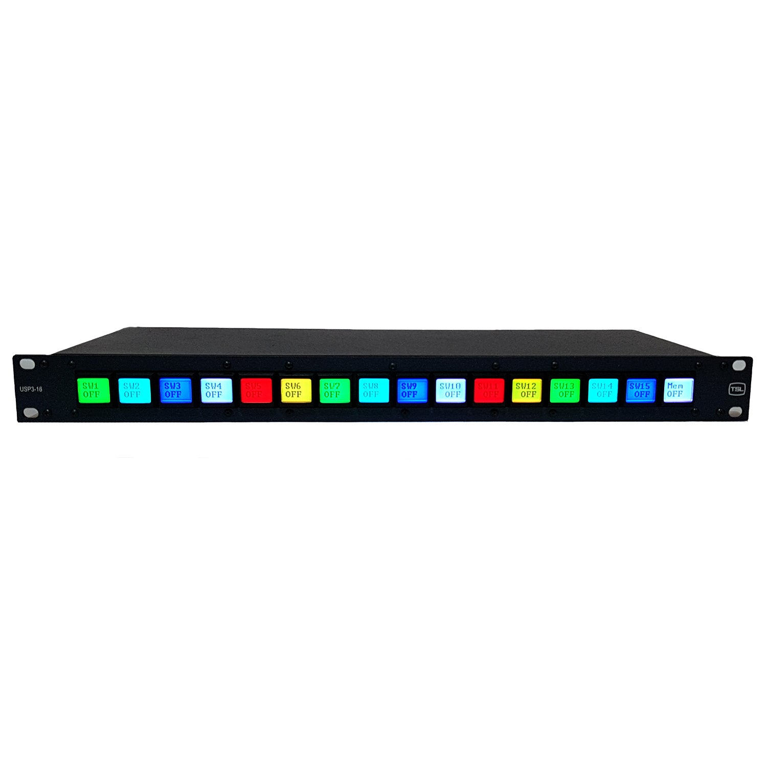 TSL USP3-16 - 16-Button Universal GPIO Control Panel