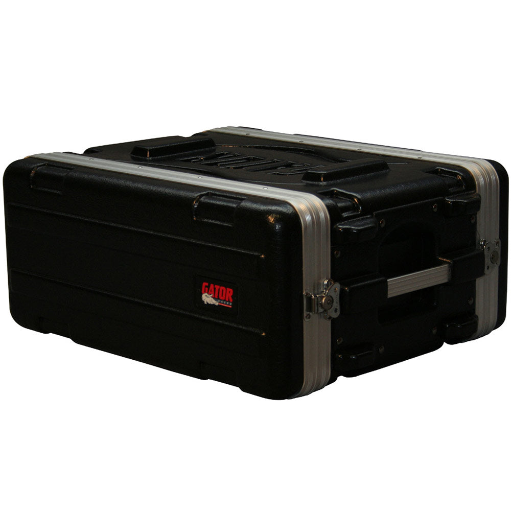 Gator GR-4S ATA 4-Space Shallow Polyethylene Rack with Front and Rear Rack Rails