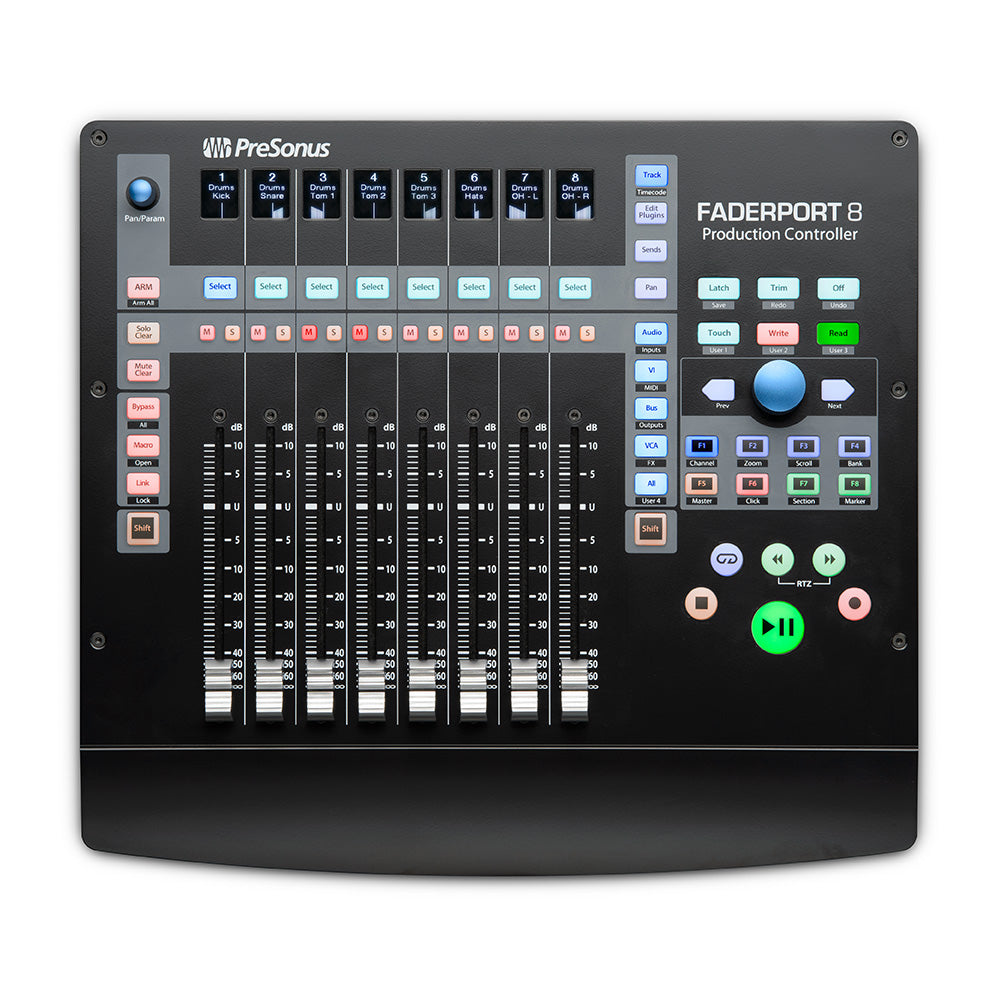 PreSonus Faderport 8 Advanced 8-Fader Mix Production Controller