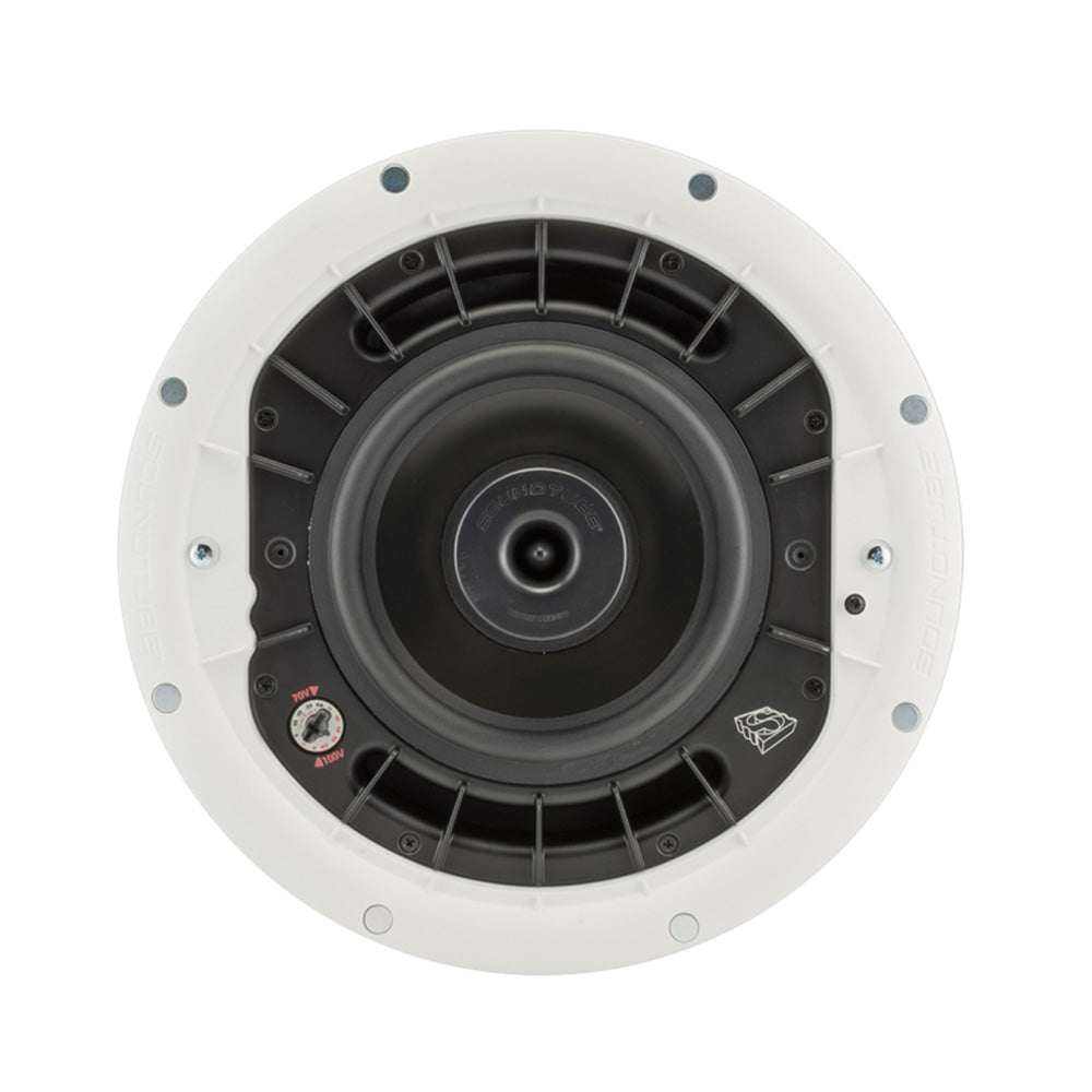 Soundtube CM890i-BK - Two-Way High-Power 8-Inch In-Ceiling Loudspeaker (Black)