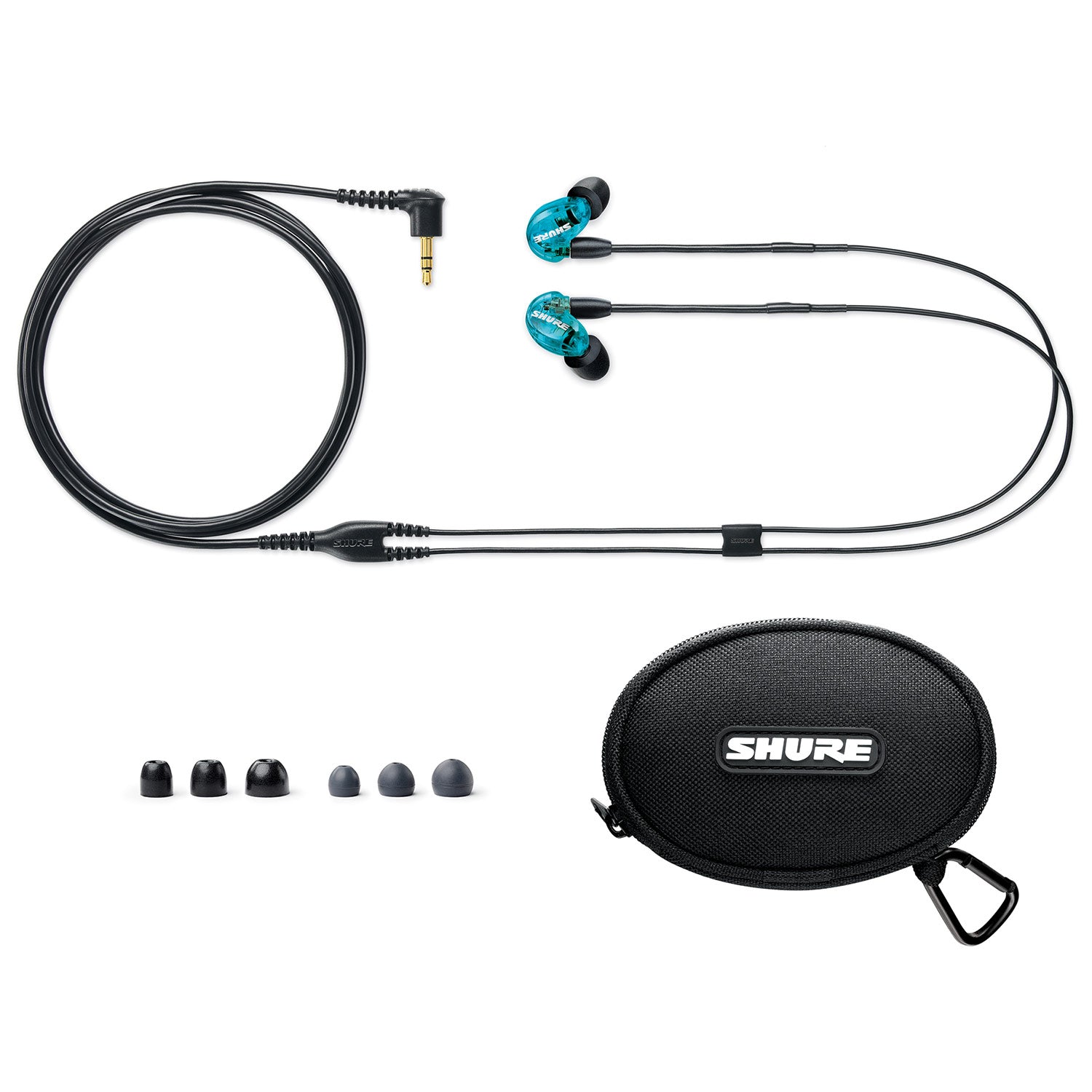 Shure SE215SPE Special Edition Sound Isolating Earphones (Blue with Standard Cable)