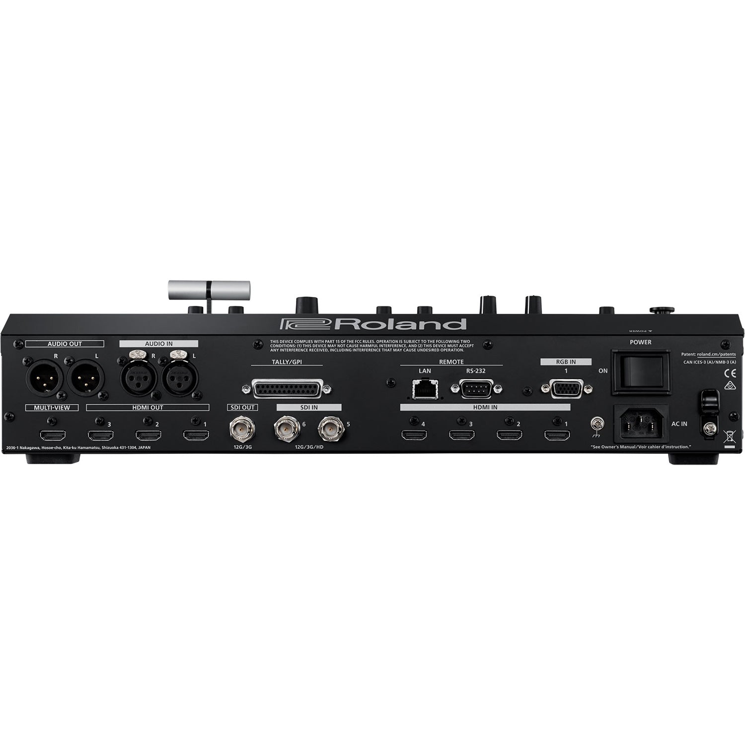 Roland V-600UHD - 4K HDR Multi-Format Video Switcher