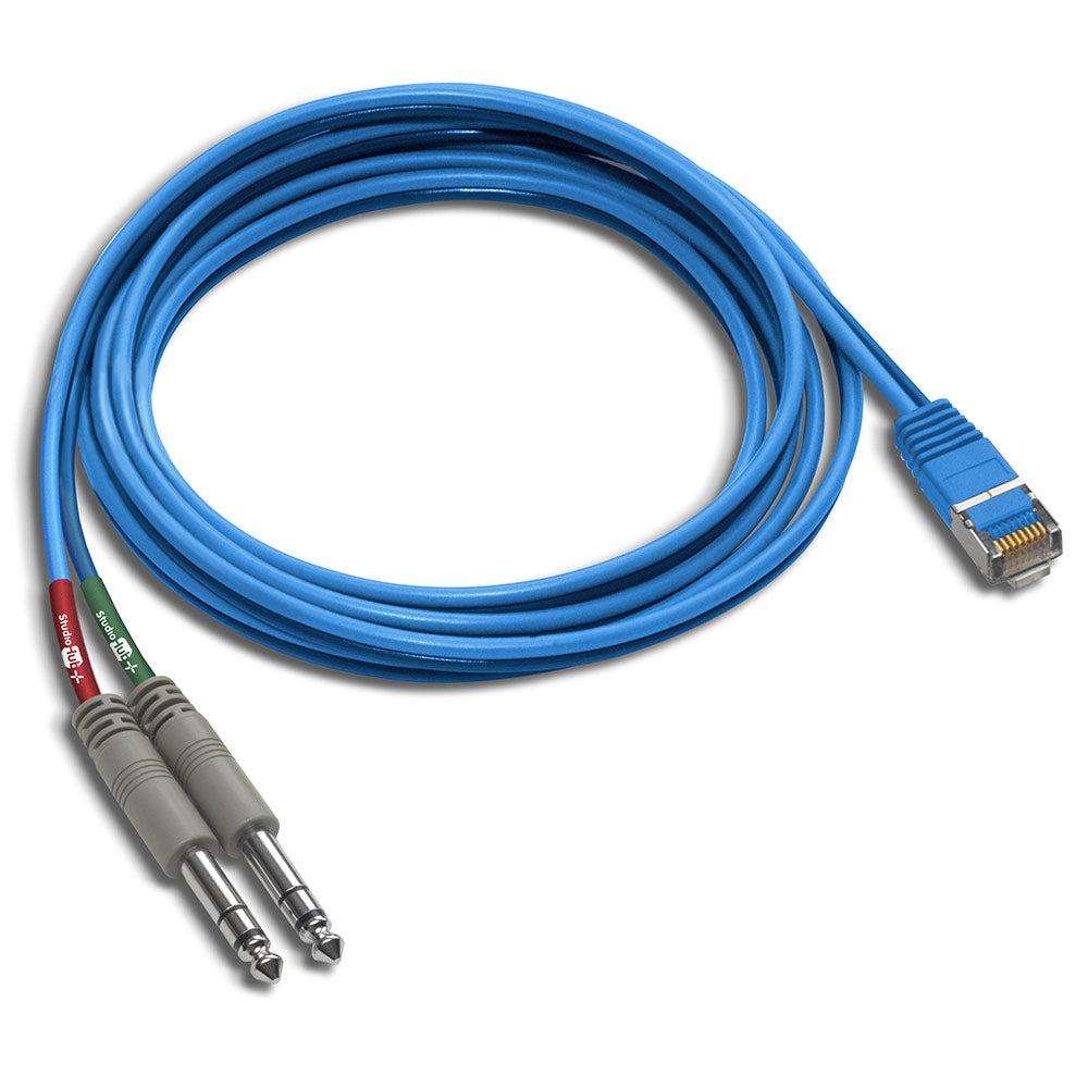 StudioHub CABLE-TRSM Dual TRS (Male) to RJ-45 (Male) 6-Foot Adapter Cable
