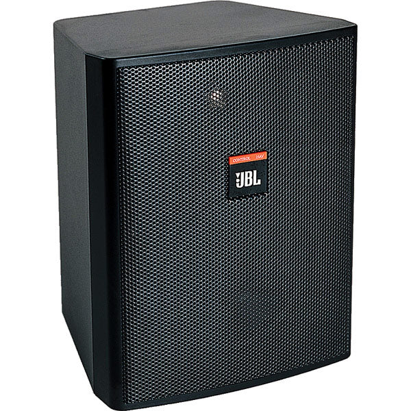 JBL Control 25AV Shielded 5.25" 2-Way Indoor Outdoor Speaker (Black)