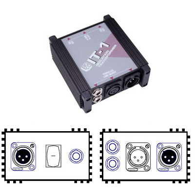 Pro Co IT1 Line Level Transformer Isolation Unit