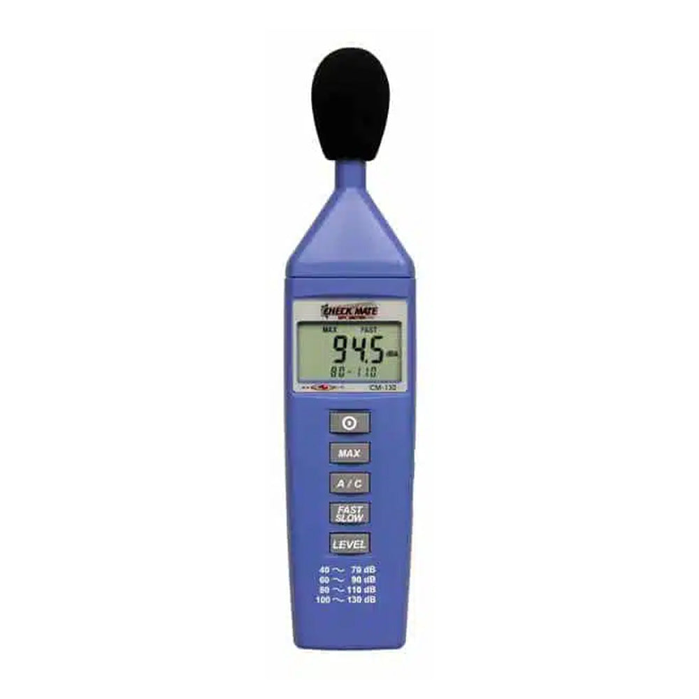 Galaxy CM-130 Check Mate 130 Battery Operated SPL Meter - Blue