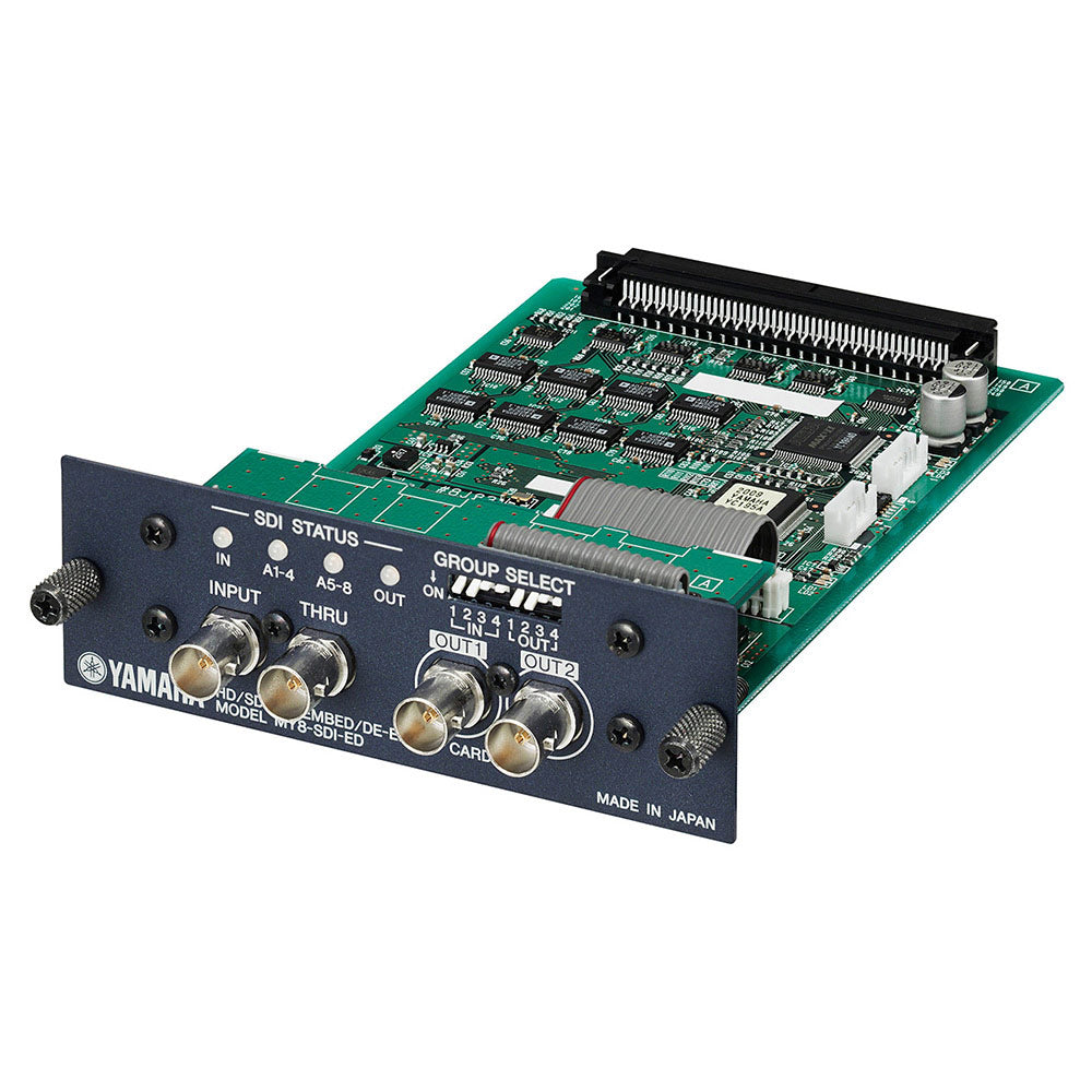 Yamaha MY8-SDI-ED HD/SD-SDI Embed/De-Embed Card (for Yamaha Digital Mixers)