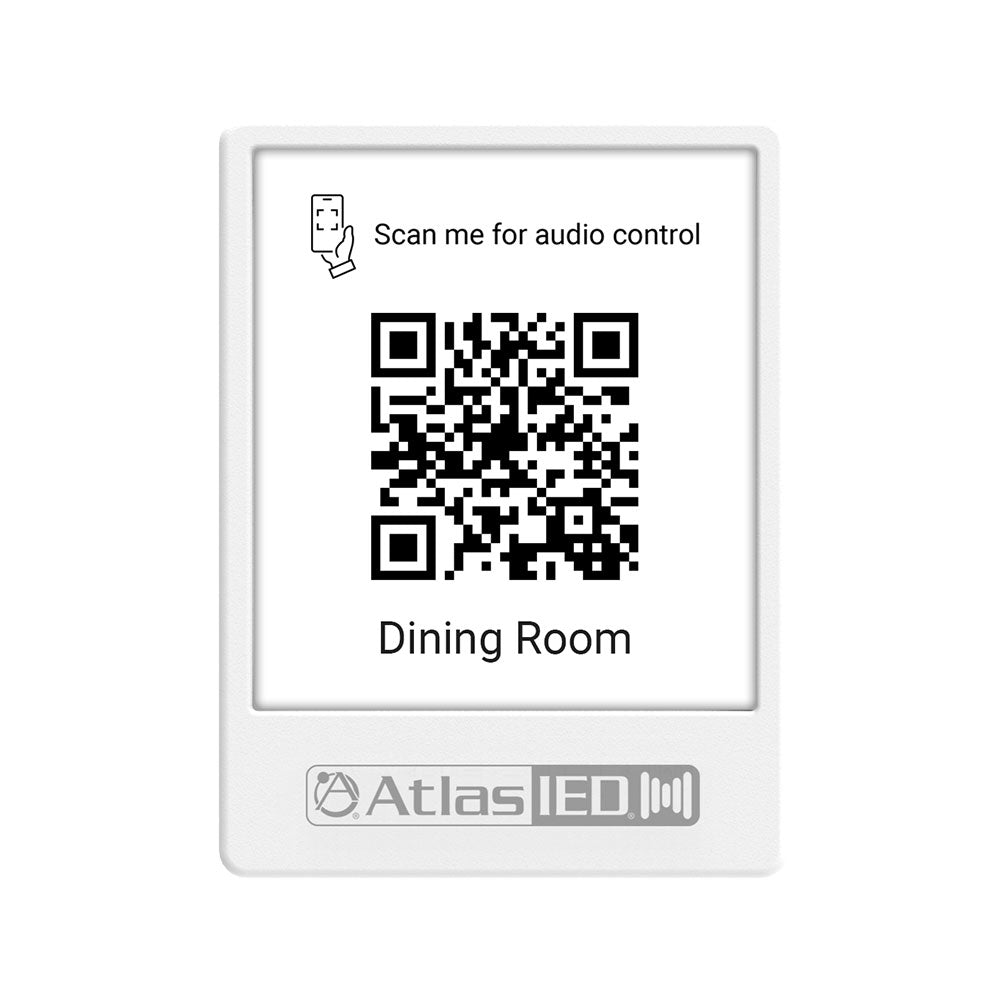 AtlasIED GEM-5 - Virtual Wall Controller with QR Code for Atmosphere System (Set of 5)
