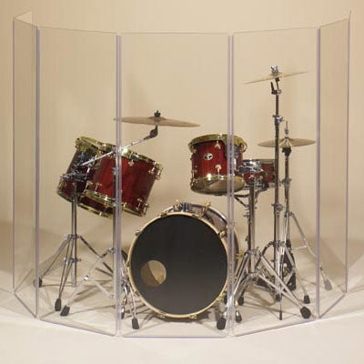 Clearsonic A5-6 Six Panel 5.5 feet High Acrylic Isolation System