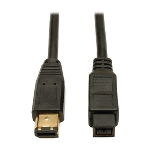 Tripp-Lite F017-006 FireWire 800 IEEE 1394b Hi-Speed Cable (9pin/6pin M/M / 6 Foot)
