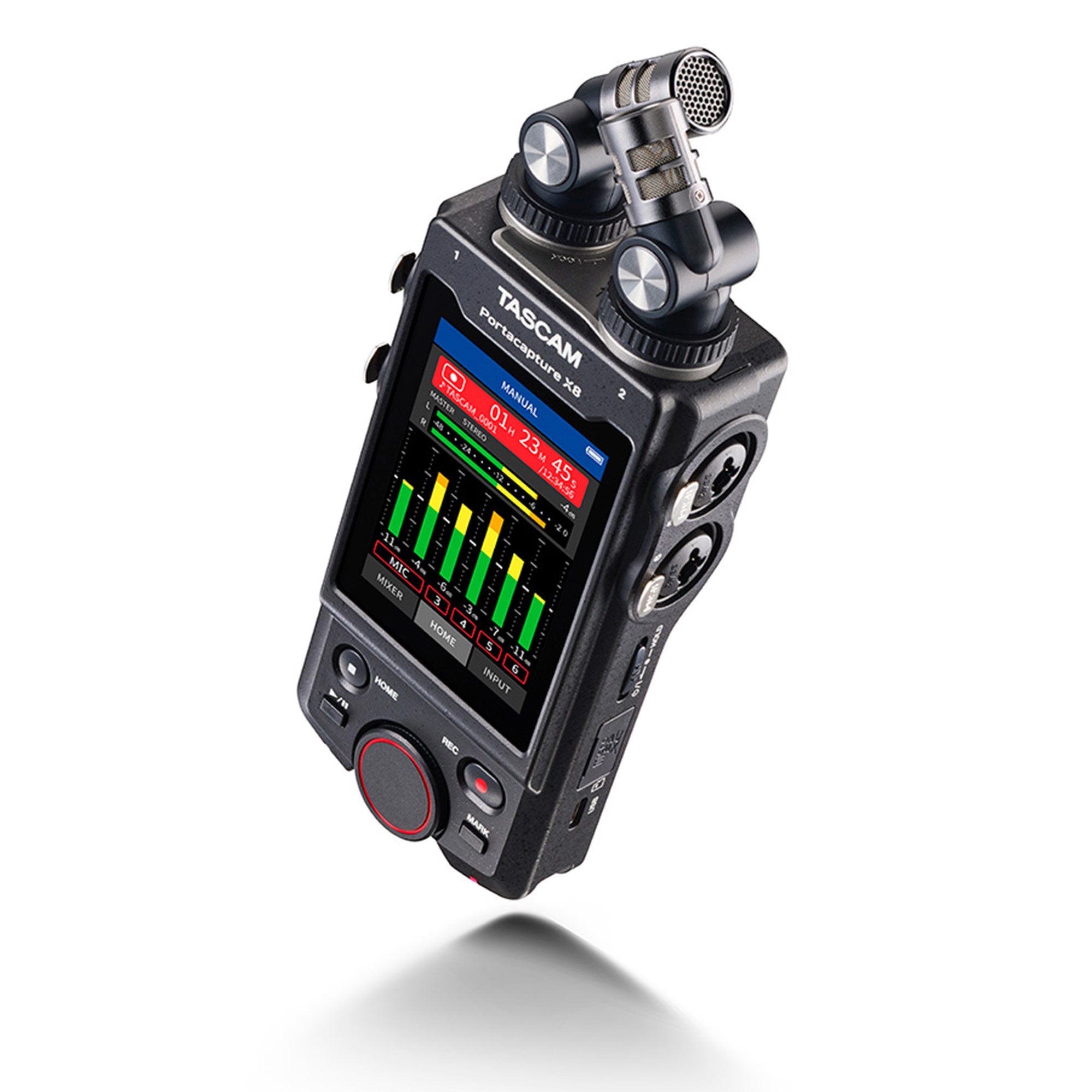 Tascam Portacapture X8 - Portable High-Res Multitrack Recorder