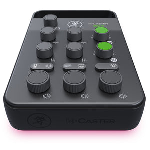 Mackie M•Caster Live - Portable Live Streaming Mixer (Black)