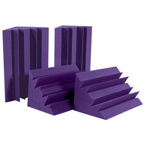 Auralex LENRD Foam Corner Bass Trap (Purple, Box of 4)