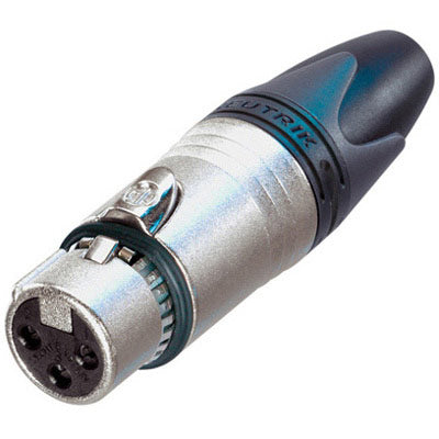 Neutrik NC3FXX-EMC XX Series 3 Pin Female Cable Connector with LC Filter