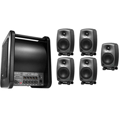 Genelec 8020.LSE Espresso 5.1 Surround Monitor System with 5 x 8020A Monitors & 1 x 7050B Subwoofer