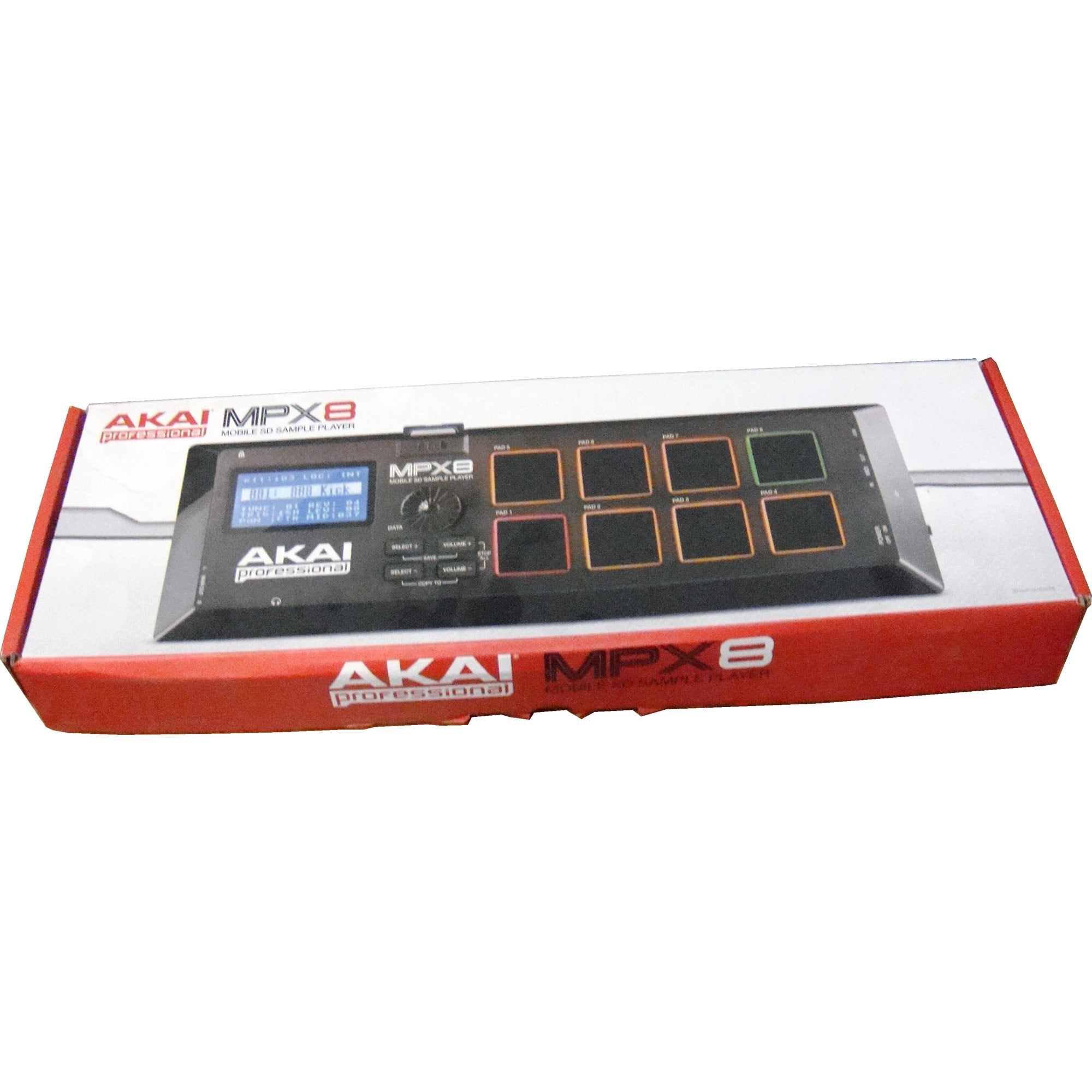 Akai MPX8 SD Sample Pad Controller - B-Stock