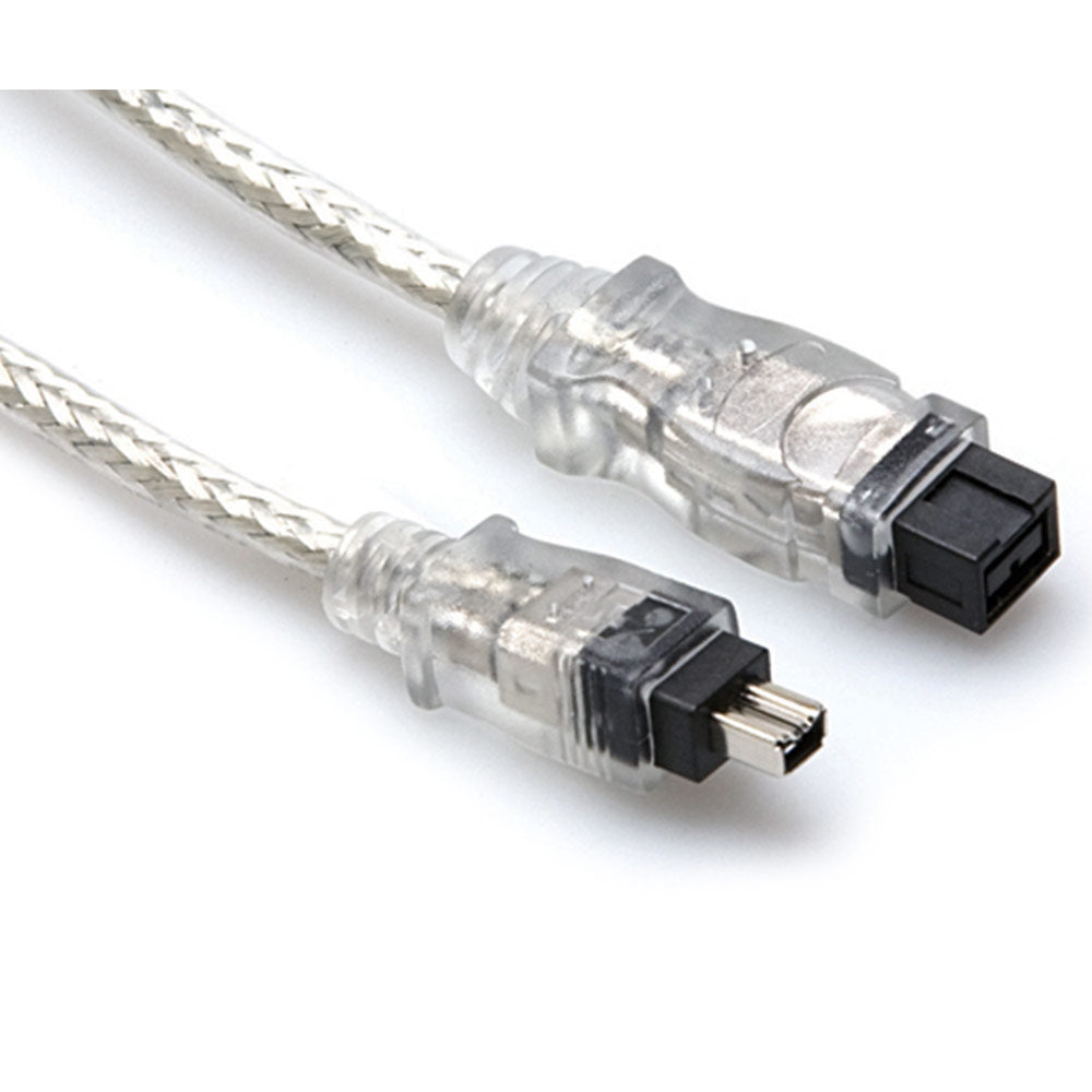 Hosa FIW-94-115 FireWire 800 Cable, 4-pin to 9-pin, 15 feet