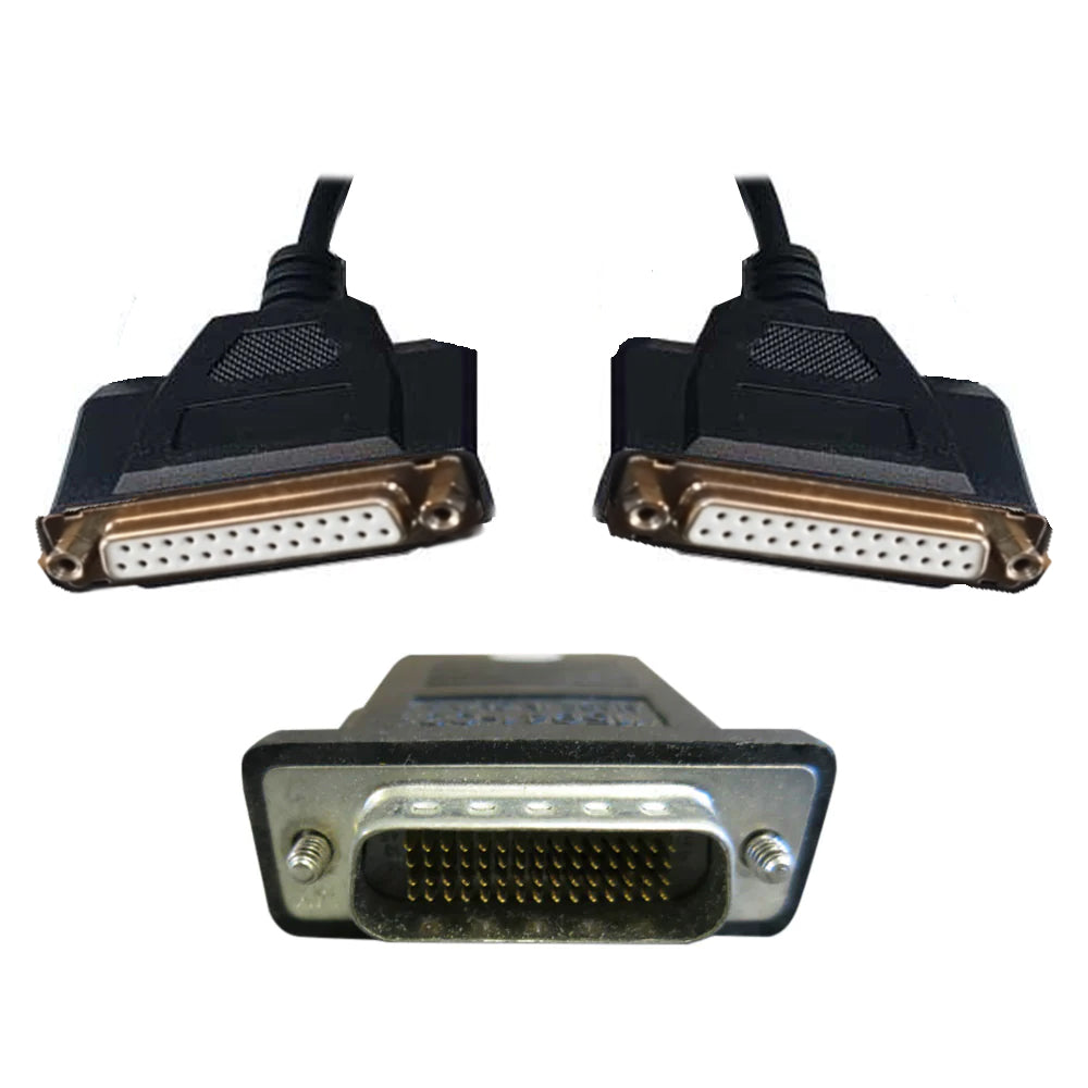 NTP Technology NTP-CONAESLFH602DB25 - LFH60 to Dual DB25 AES Breakout Cable