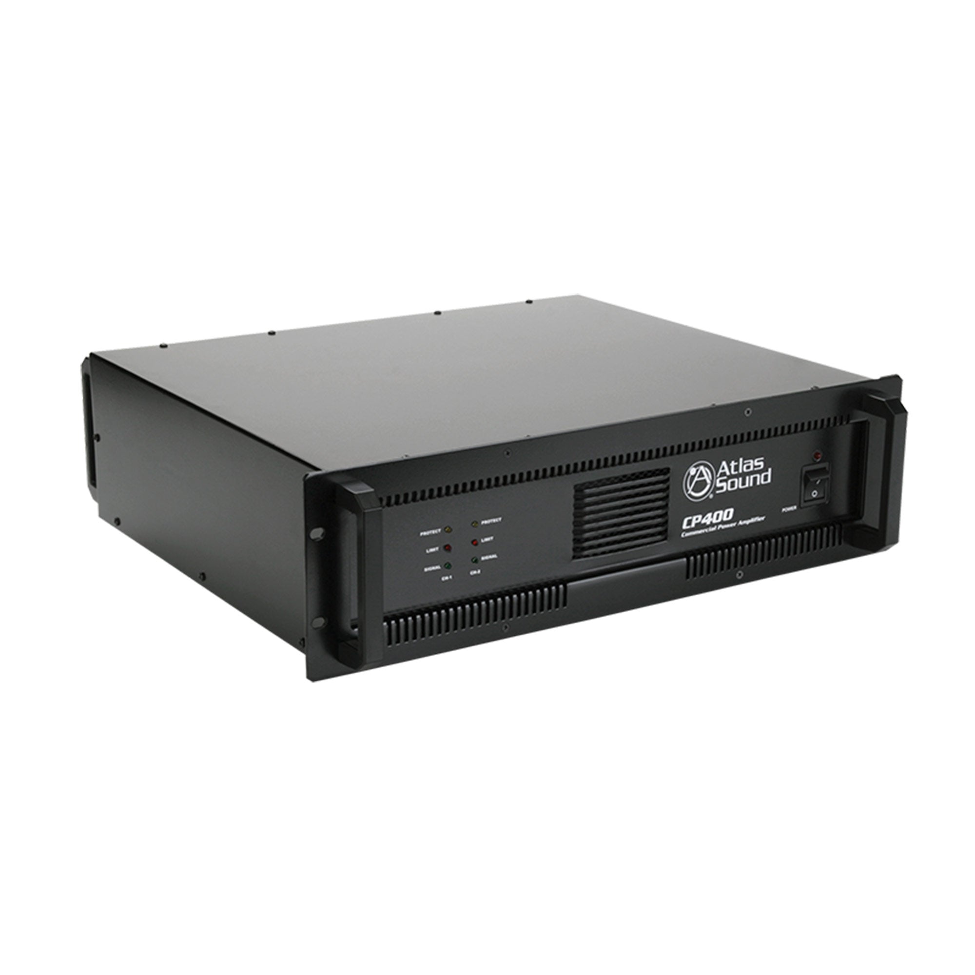 Atlas IED CP400 - 2-Channel 400-Watt Multi-Load Commercial Power Amplifier