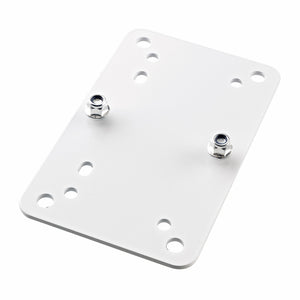 K + M 24354 Adapter Panel 2 for Speaker Wall Brackets (White)