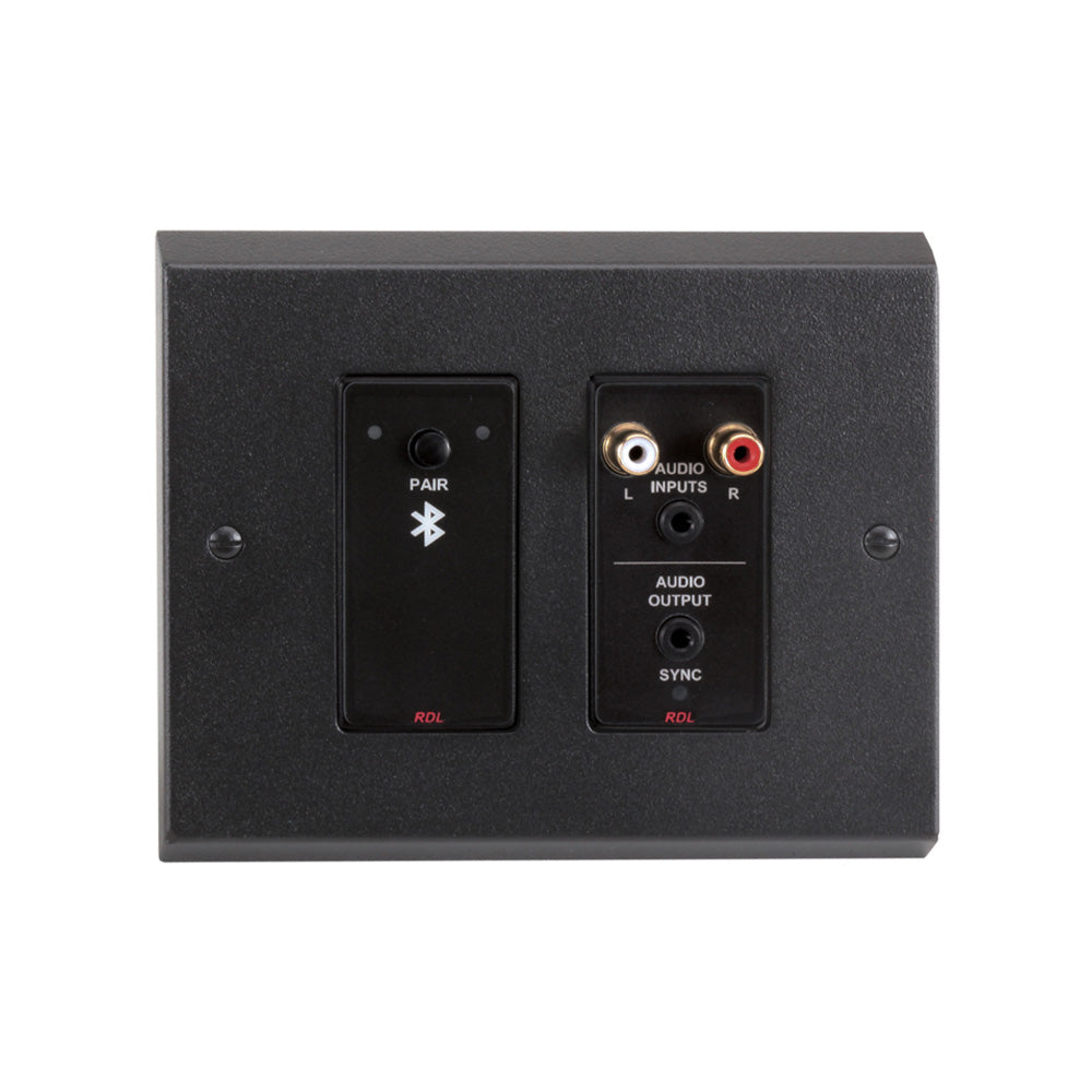 RDL EP-2B - European Adapter Plate for Two D-Style Products (Black)