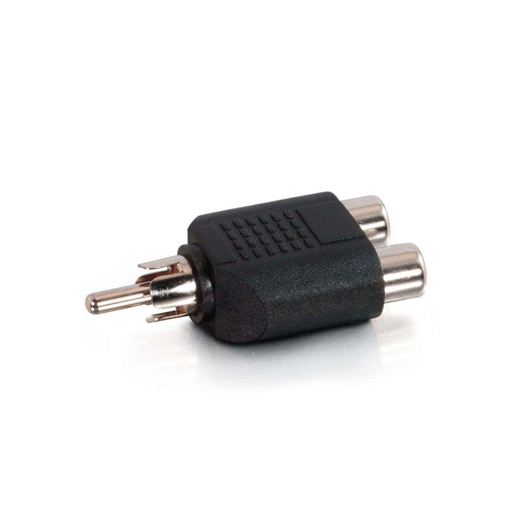 C2G 40650 RCA Male to 2 Dual RCA Female Adapter