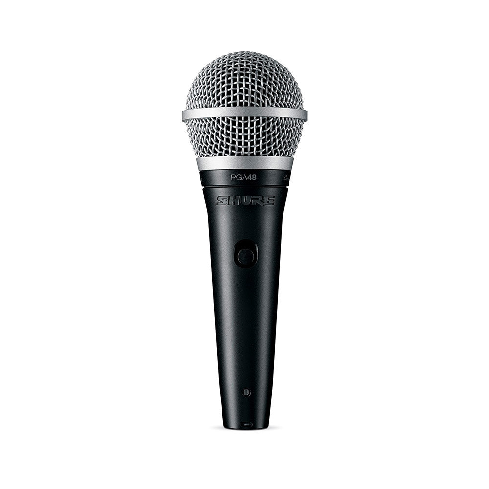 Shure PGA48-QTR Handheld Cardioid Dynamic Vocal Microphone (with 1/4" Cable)