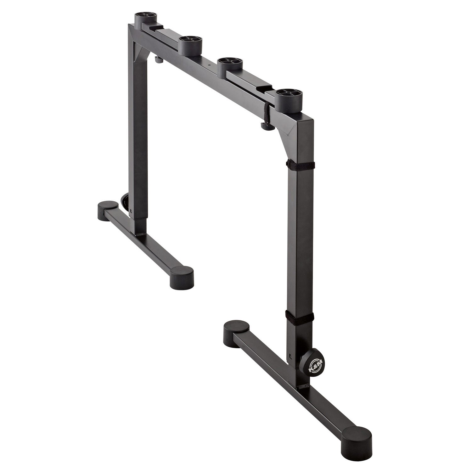 K + M 18810 Table-Style Keyboard or Mixer Stand (Black)