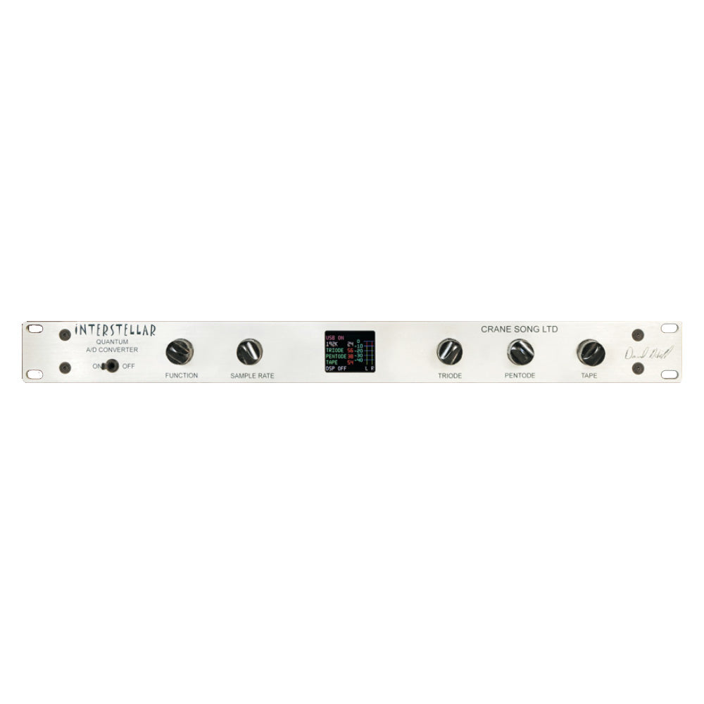 Crane Song Interstellar - Stereo Quantum Analog to Digital Converter with USB