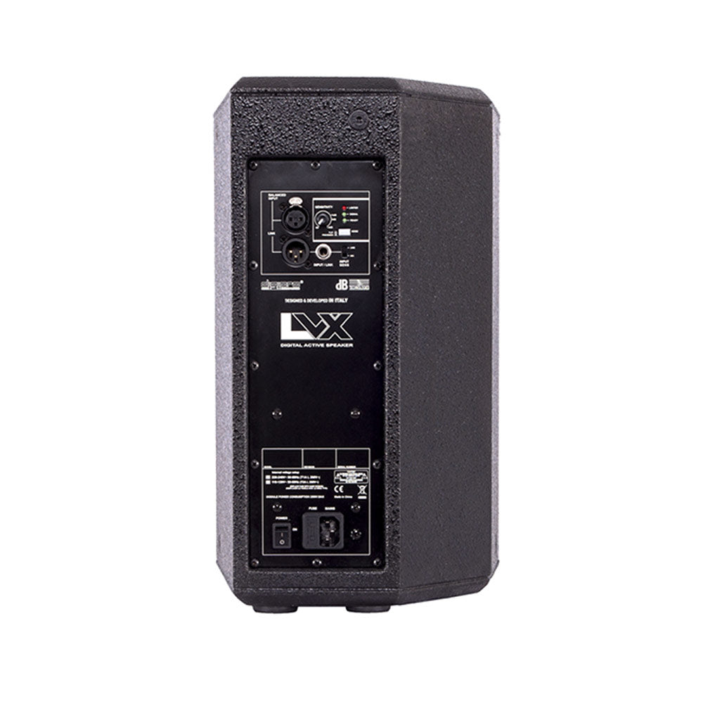 dBTechnologies LVX 8 - 2 Way Active Speaker with Bi-Amp Power - Black