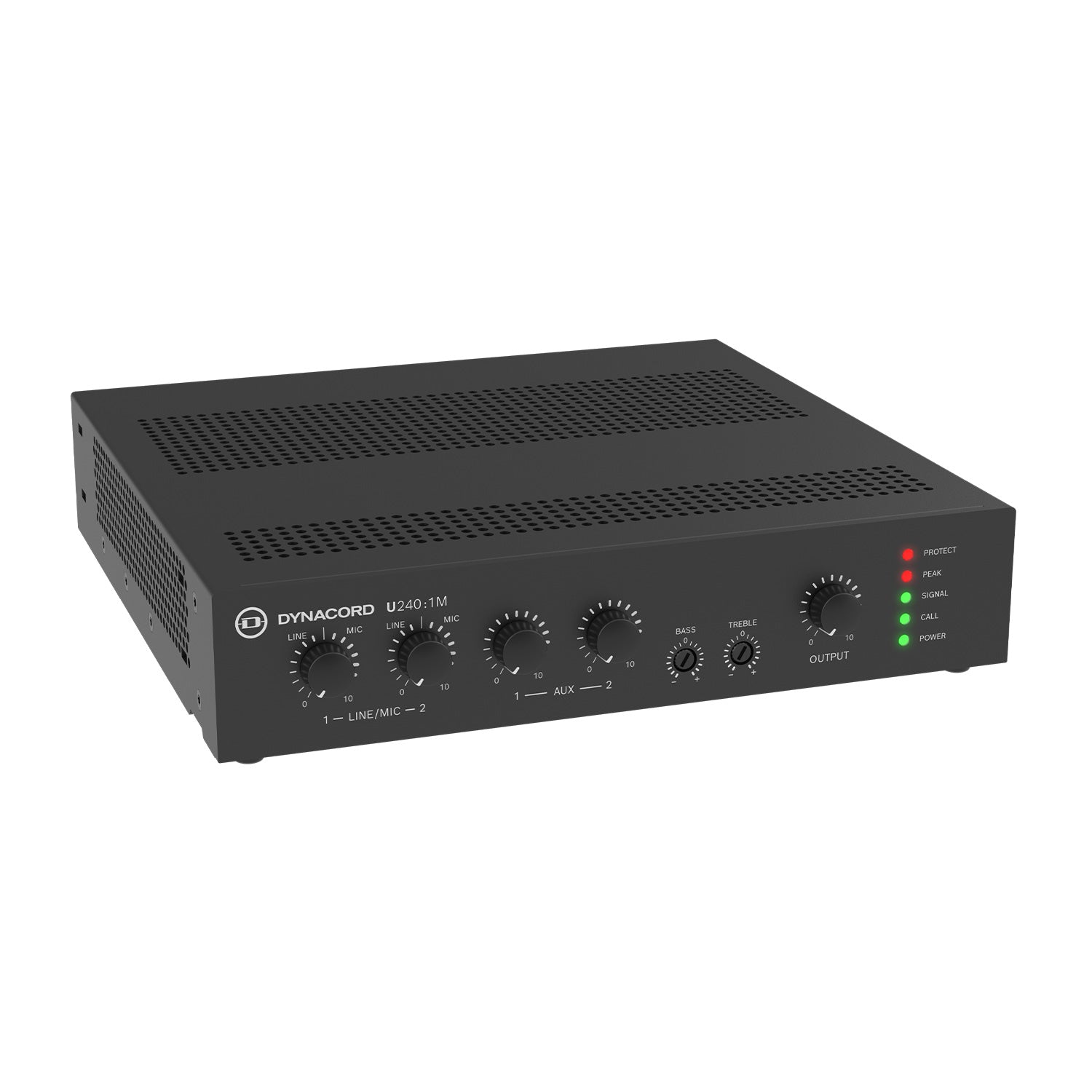 Dynacord U240:1M - Four-Input Single Channel 240-Watt Mixer Amplifier