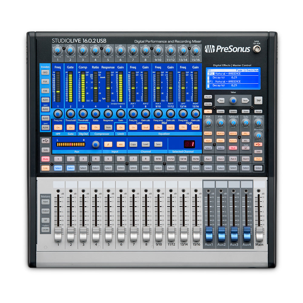 PreSonus StudioLive 16.0.2 USB Live Digital Mixer