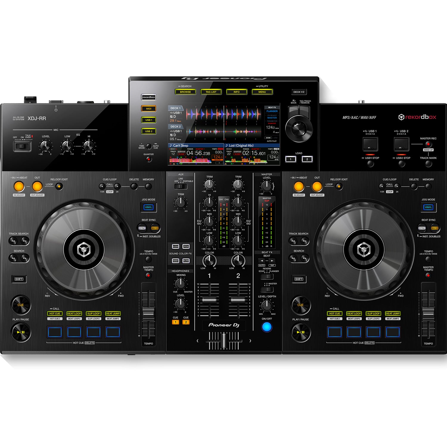 Pioneer XDJ-RR - 2-Channel All-In-One DJ System for Rekordbox