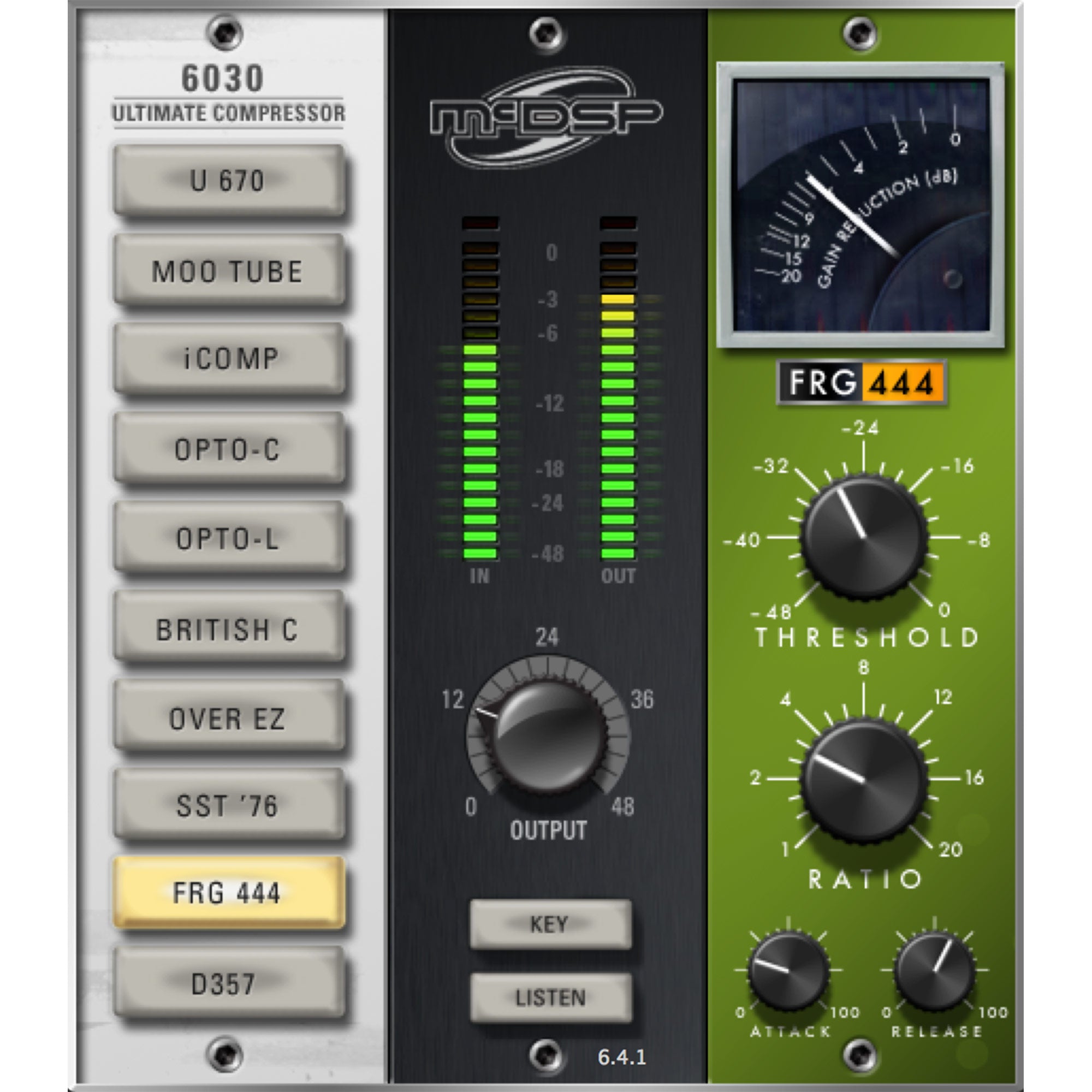 McDSP 6030 Ultimate Compressor HD V7 - Compression for Every Occasion (VST/AU/AAX DSP)