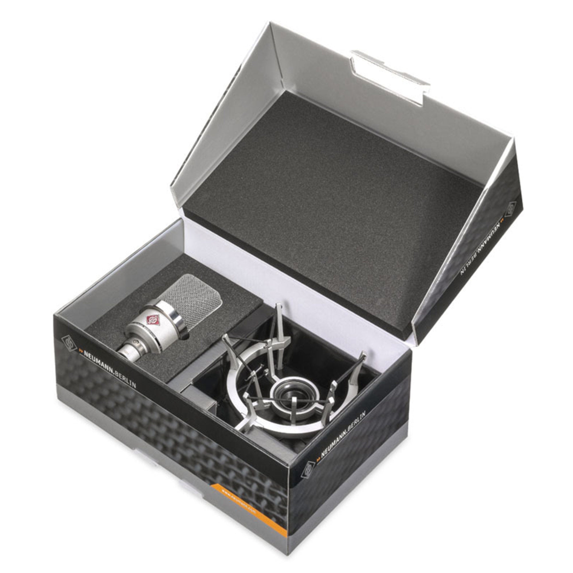 Neumann TLM 102 STUDIO SET Cardioid Condenser Microphone (Nickel)