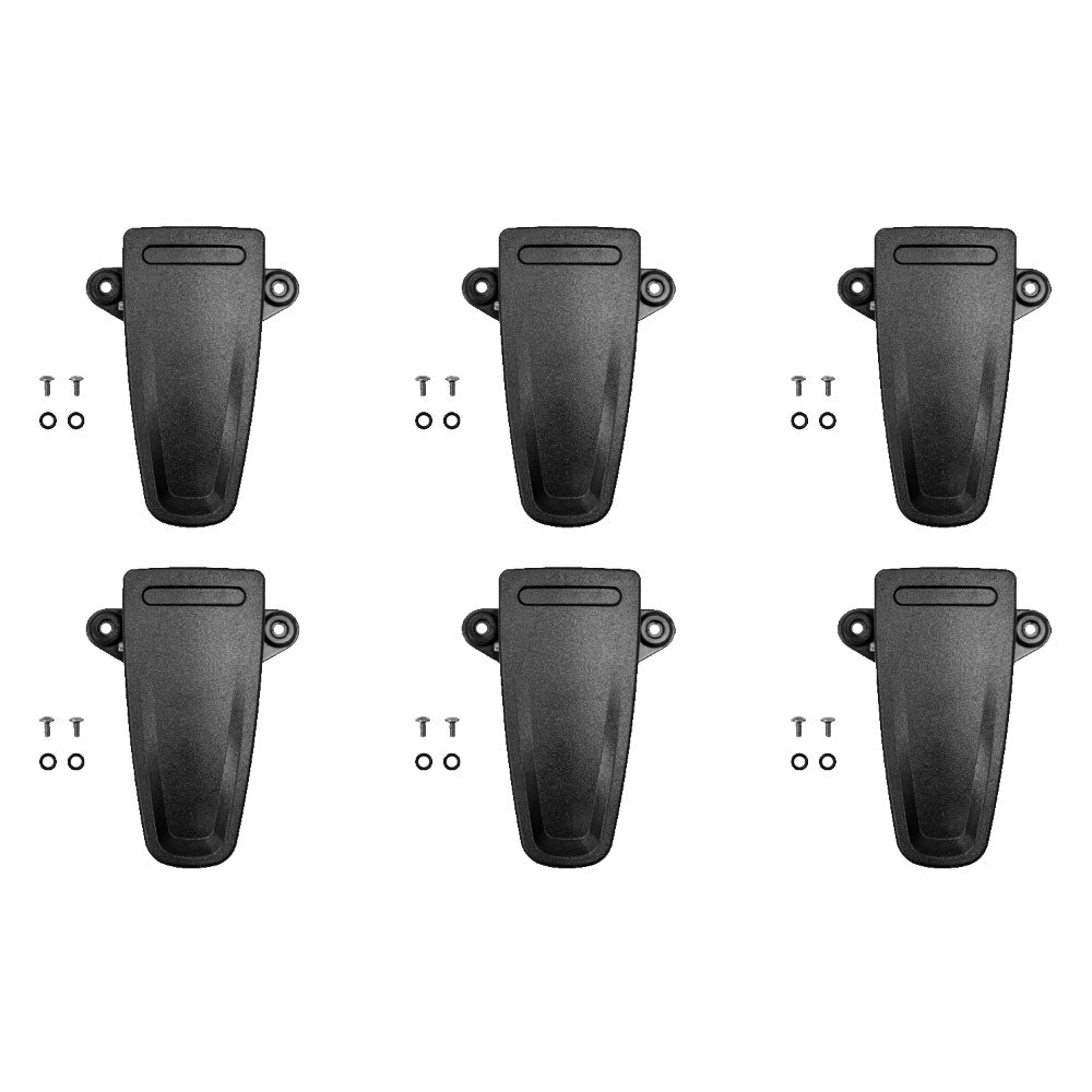 Pliant Technologies CRP-CLIP-6PK Replacement Belt Clips for CrewCom Beltpacks (6 Pack)
