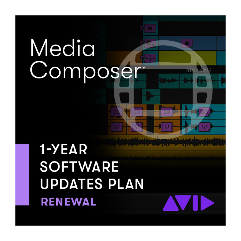 Avid Software Updates and Support Plan Renewal for Media Composer Perpetual Licenses