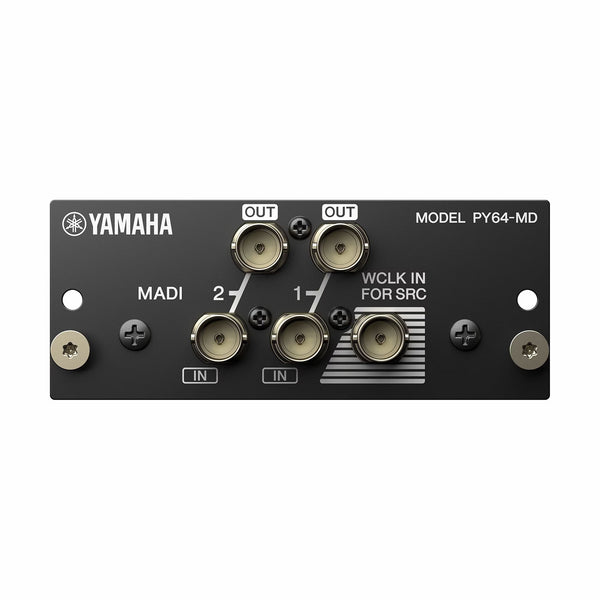 Yamaha PY64-MD - 64x64 BNC MADI Digital Audio Interface Card for DM7 Series