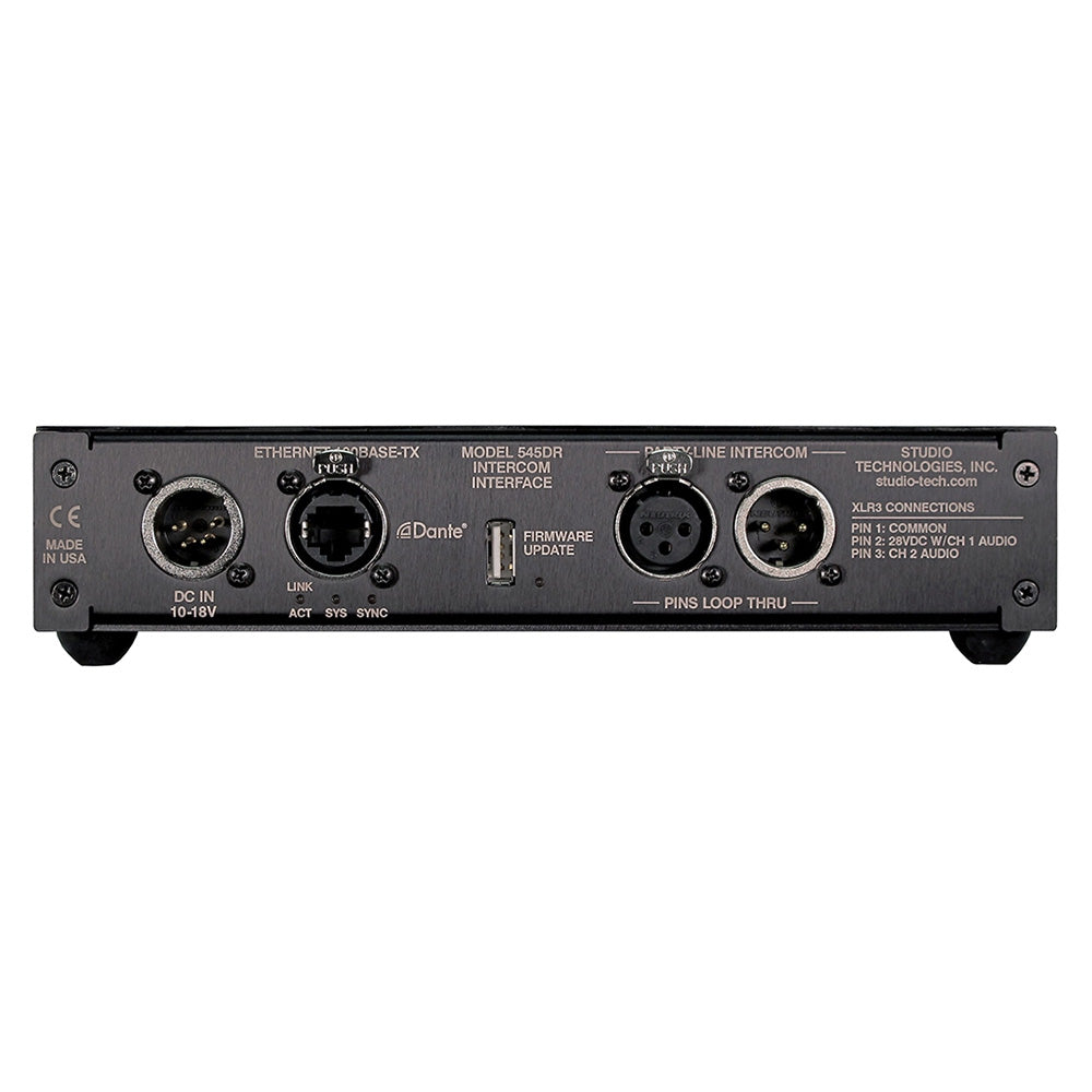 Studio Technologies Model 545DR - Intercom to Dante Interface