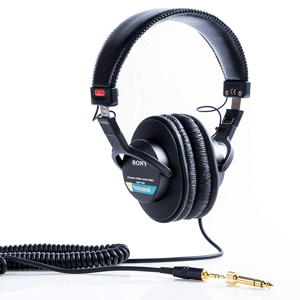 Sony MDR-7506 Circumaural Professional Monitor Foldable Headphones