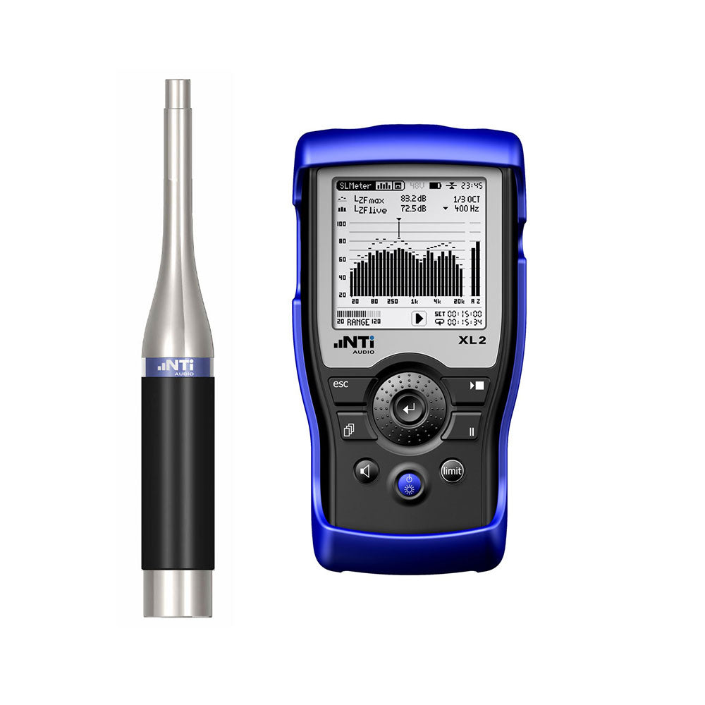NTi Audio XL2 Audio and Acoustic Analyzer with M4261 Microphone Kit
