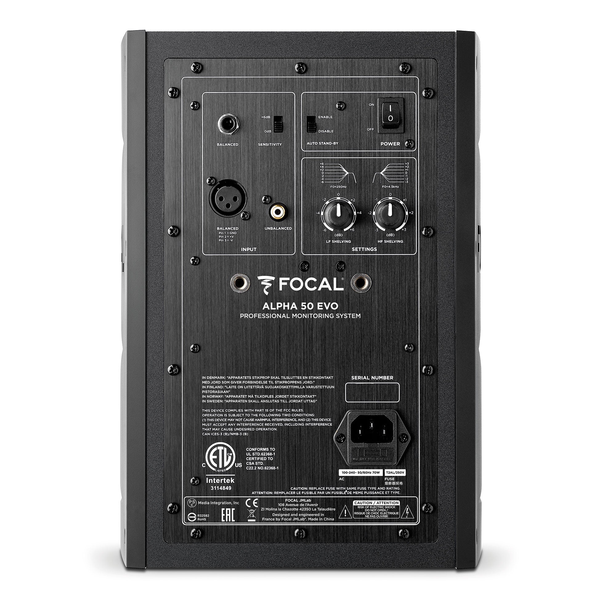 Focal Professional Alpha 50 Evo - Active 5-Inch 2-Way Studio Monitor (Single)