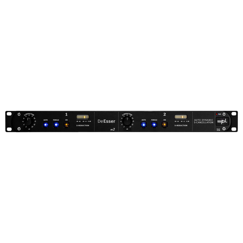 SPL DeEsser MK2 - Two-Channel Auto Dynamic De-Esser