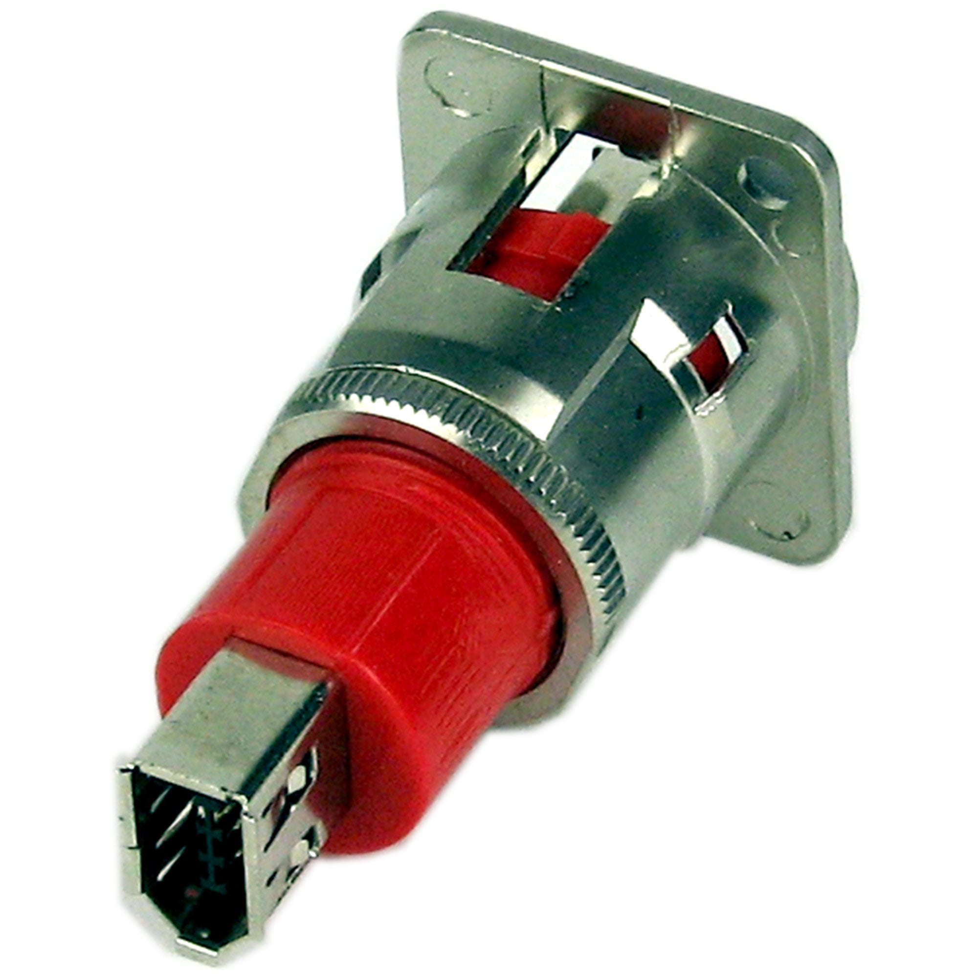 Switchcraft EHFWX2X FireWire Feed Thru Connector (Nickel Finish)