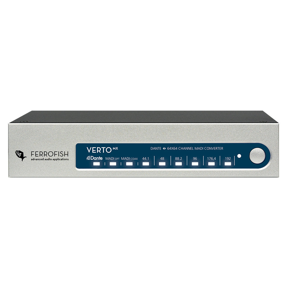 Ferrofish Verto MX - 64-Channel MADI to Dante Converter