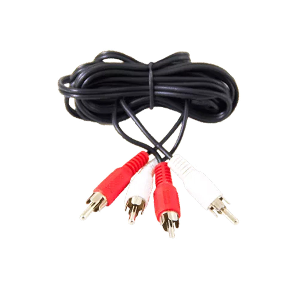 Listen Technologies LPT-A107-B - Dual RCA to Dual RCA Cable 6.6 ft. (2 m)
