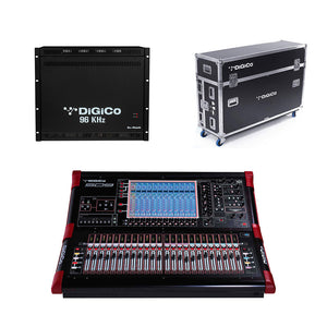 DiGiCo X-SD9-2P-D2C-RPT - SD9 Digital Mixing Bundle - D2 Rack Pack Tour Package with BNC MADI