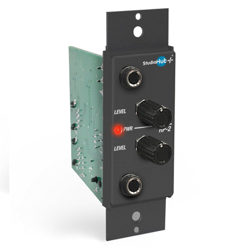 StudioHub SH-HPDUAL Dual Stereo Headphone Amp Panel, .5W