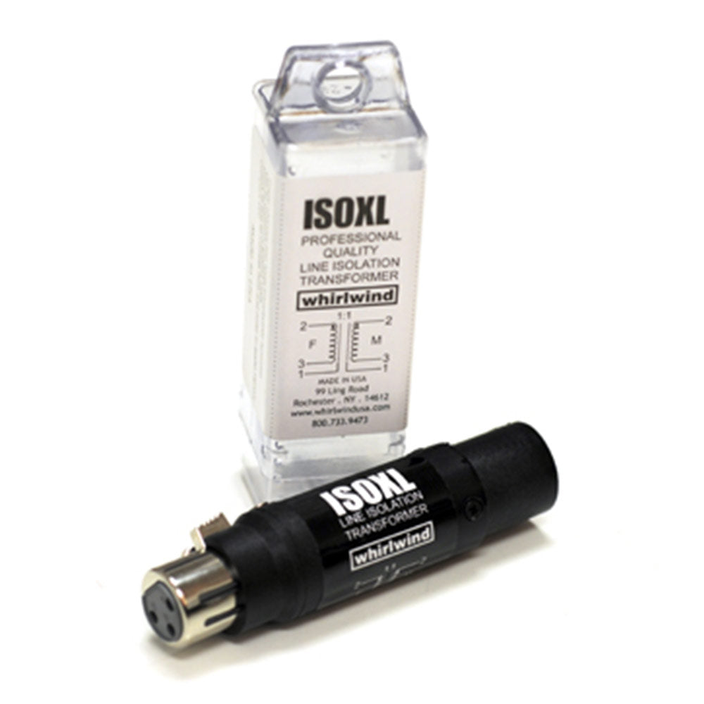 Whirlwind ISOXL Line Level XLR Inline Isolation Transformer